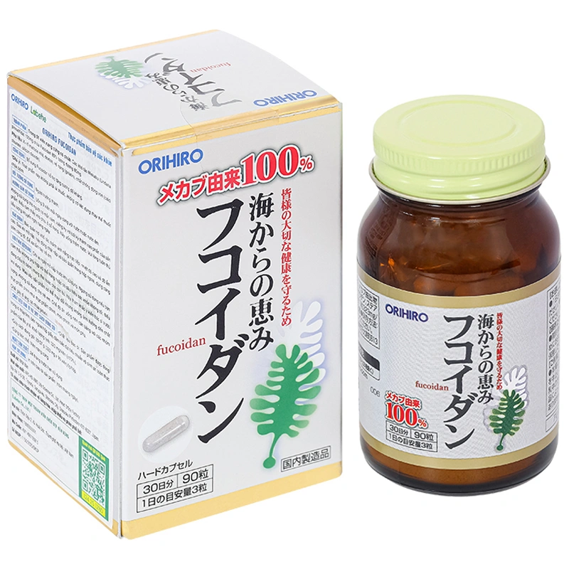 Thực phẩm bảo vệ sức khỏe Orihiro Fucoidan - 